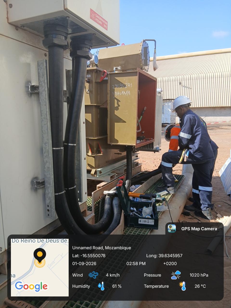 Skid Refurbishment & 1300 kVA Transformer Installation